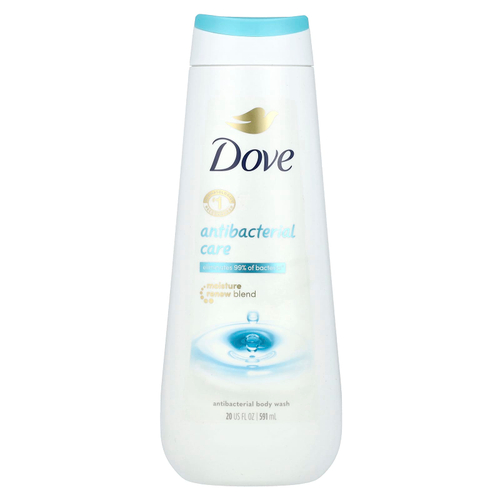Dove, антибактериальный гель для душа, 591 мл (20 жидк. унций)