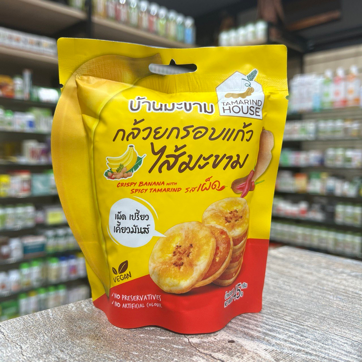Банан хрустящий Tamarind House Crispy Banana with Spicy Tamarind с начинкой из острого тамаринда 45 г