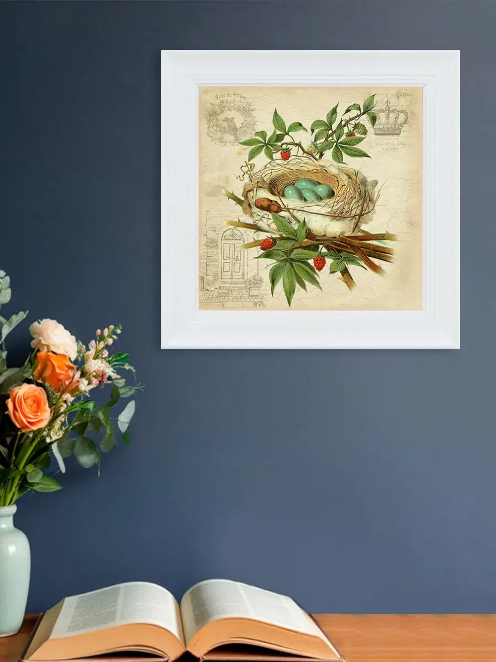 Картина на стену интерьерная на холсте 25*25 см