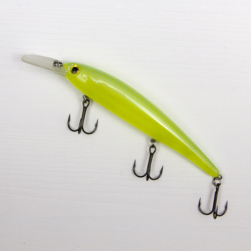 Shallow Walleye Bandit 12 см., цвет 005 Glow