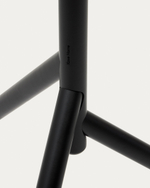 Вешалка Nadue из массива бука с черной отделкой 170 см