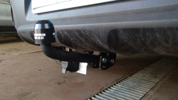 Фаркоп для Kia Soul 2014-2020 Тип шара: A. Нагрузки: 1250/75 кг, KI 28