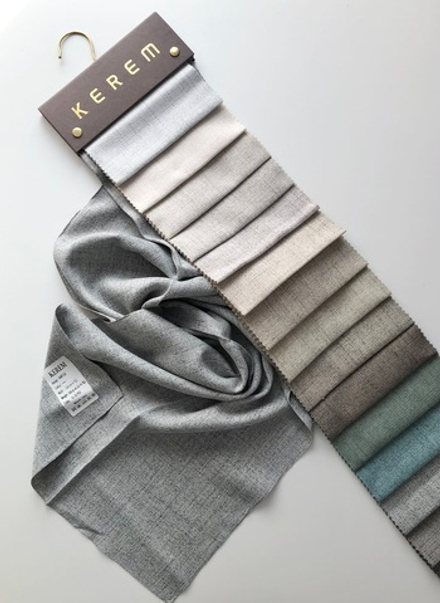 Портьерная ткань Kerem арт. Kaktus (высота 320 см, Турция)