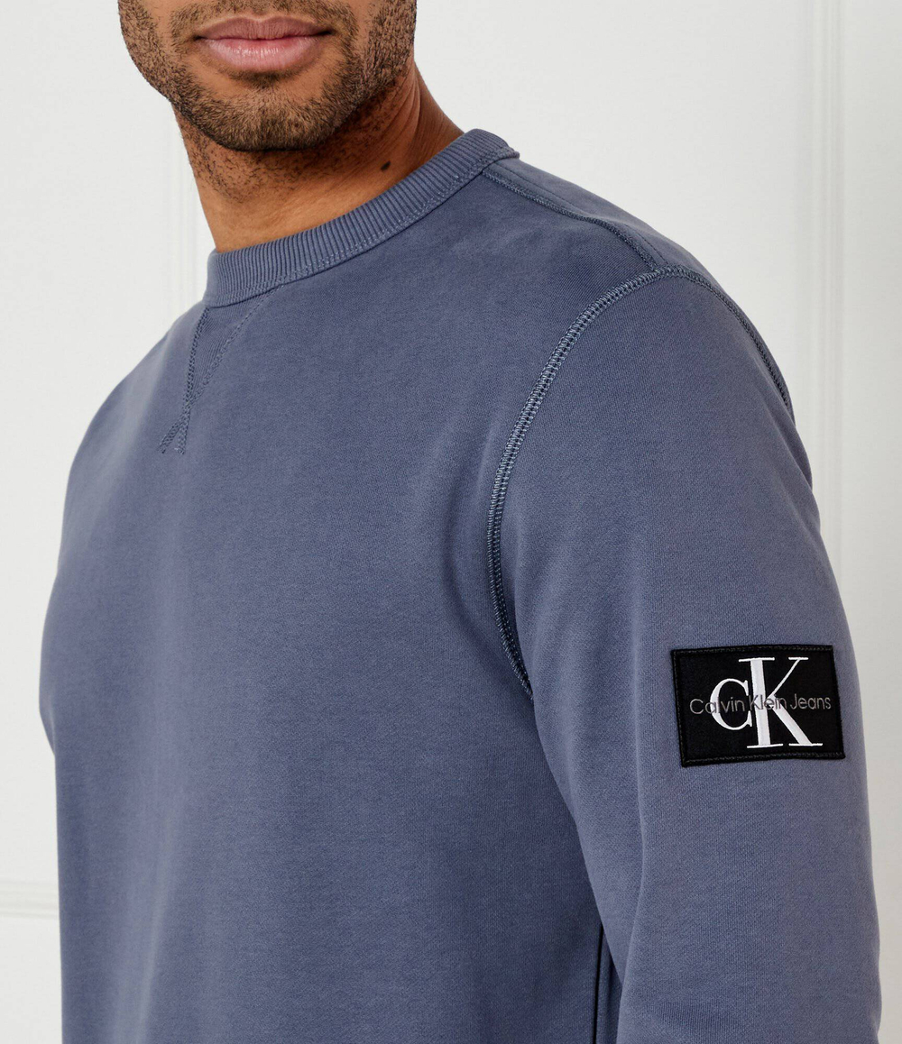 Худи BADGE CALVIN KLEIN JEANS - голубой(J30J323426)