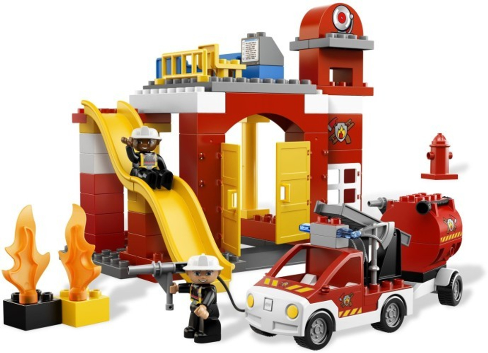 LEGO Duplo: Пожарная станция 10593 — Town Fire Station — Лего Дупло