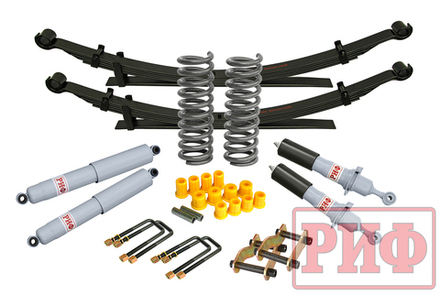 Лифт-комплект газовый Nissan Navara D40 лифт 40 мм мягкий РИФ