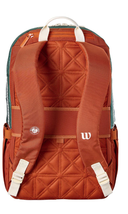 Теннисный рюкзак Wilson Roland Garros 2026 Tennis - cream/clay/green