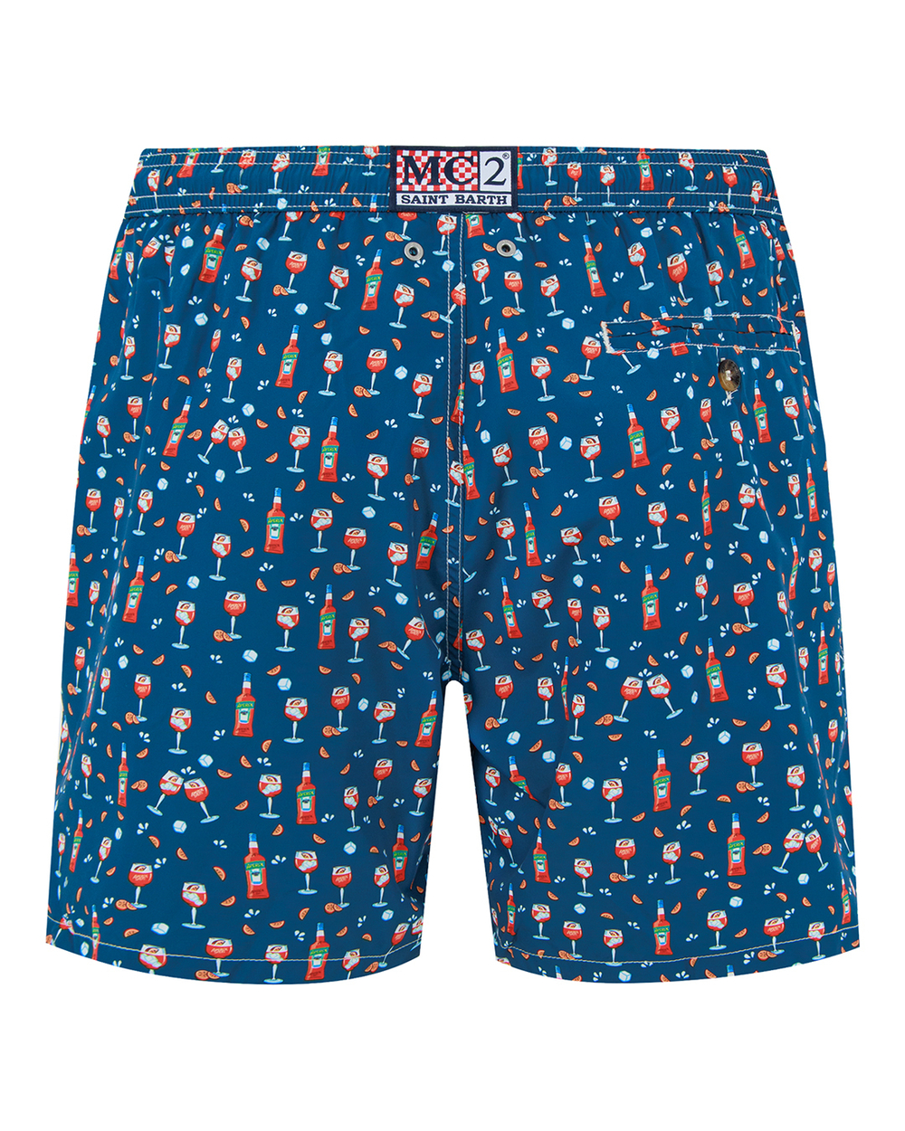 Шорты MC Saint Barth Double Spritz синий