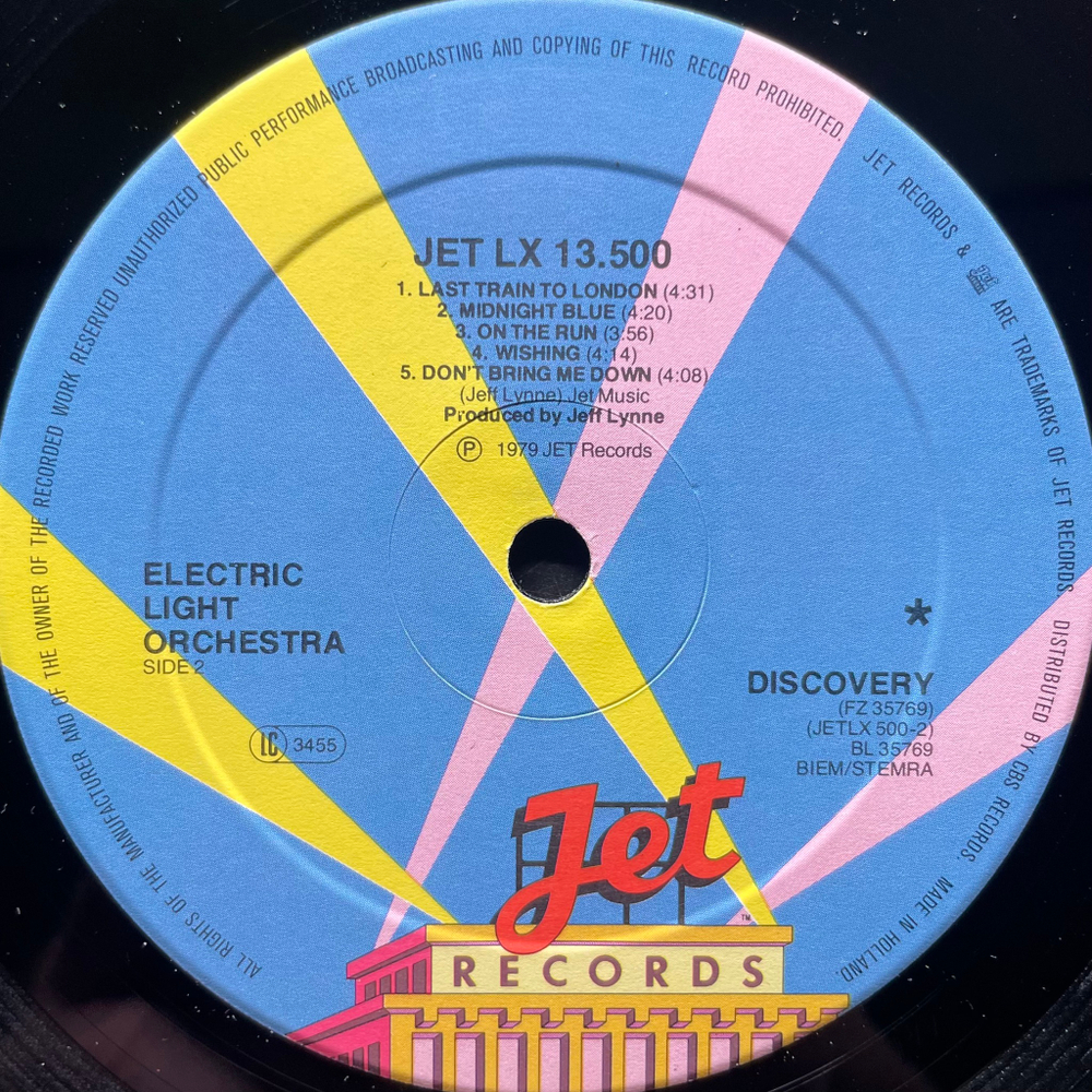 Electric Light Orchestra ‎– Discovery (Голландия)