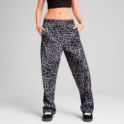 Брюки спортивные женские Puma T7 LEO LUXE AOP Straight Pants op
