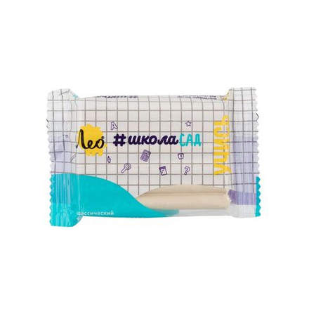 Пластилин классический 50 гр "Учись" белый