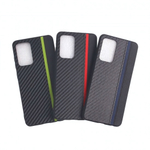 Чехол для Samsung Galaxy A52 5G, карбоновый , 012465 Салатовый