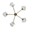 Люстра FR5177PL-05BS Измерение / Dimension E14x5 Freya fr5177pl-05bs