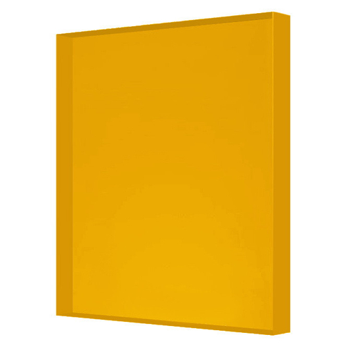 Поликарбонат монолитный Borrex оранжевый 3050х2050х6 мм