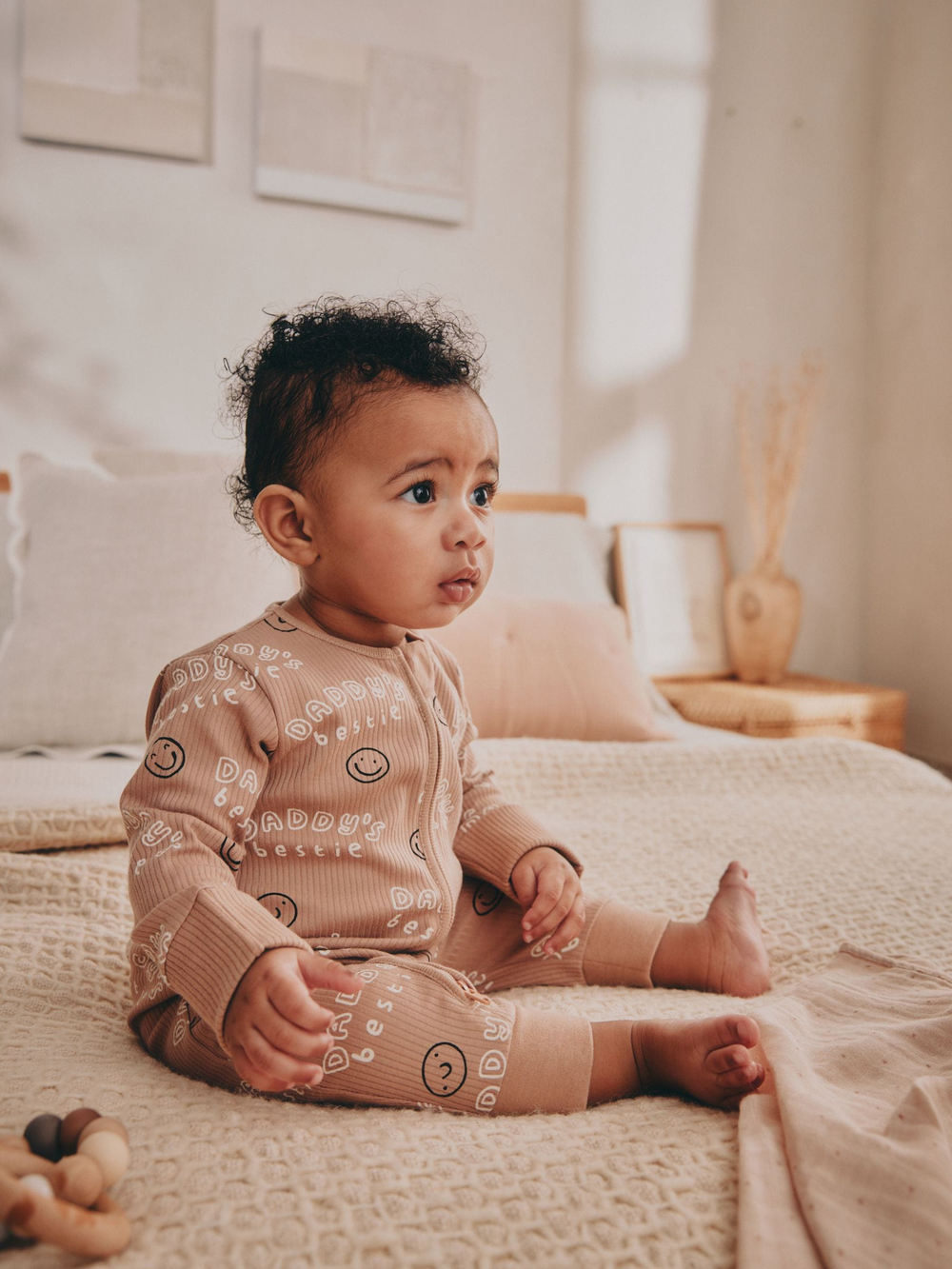 Комбинезон / Cлип малышей Next AW3-264, Светло-коричневый