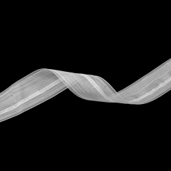 Шторная лента Oz-Is арт. 4448МP коэф сборки нет, для утяжелителя римских штор, цвет прозрачный (ширина 44 mm)