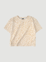 Футболка оверсайз Mjölk Sand Leopard