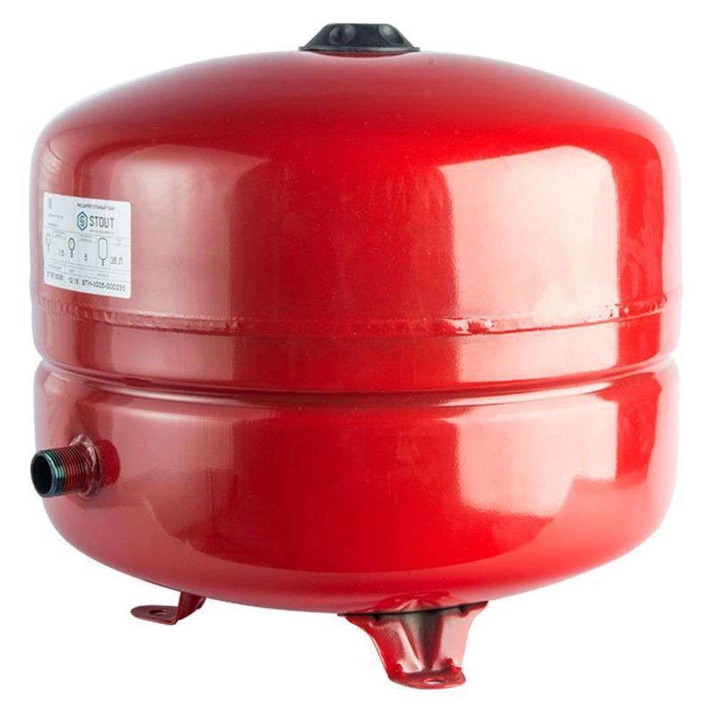 Расширительный бак Stout STH 35 литров для систем отопления