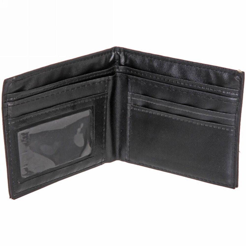 Кошелек мужской «Egoist», 3 кармана, цвет чёрный, 11*9,5см