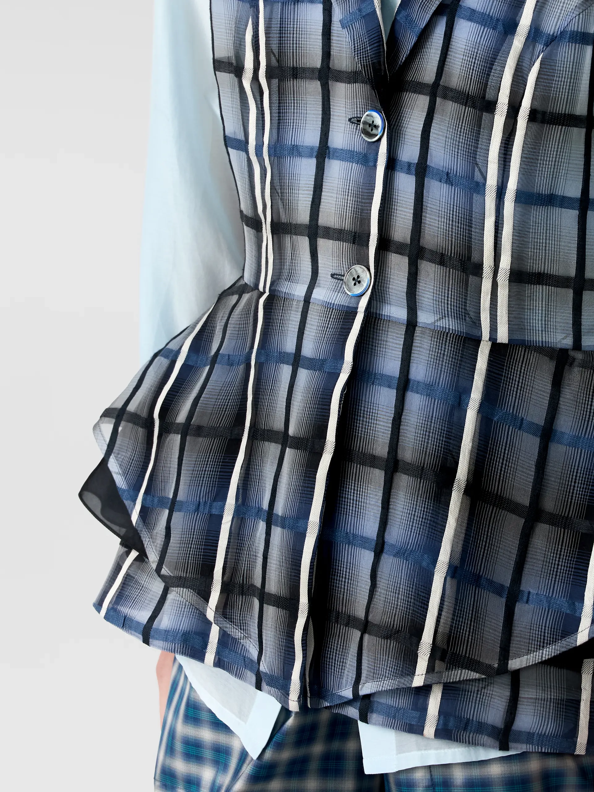 Жилет с баской OLA OLA