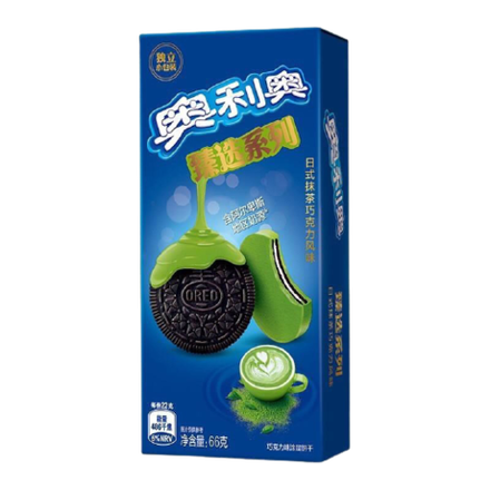 Печенье Oreo покрытые зеленым чаем