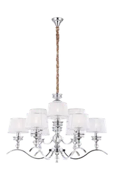 8646/6+3CR CHROME (1/10) Люстра NW