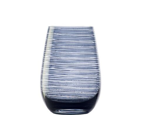 Стакан Хайбол 465 мл голубой Twister, Stolzle, хрустальное стекло