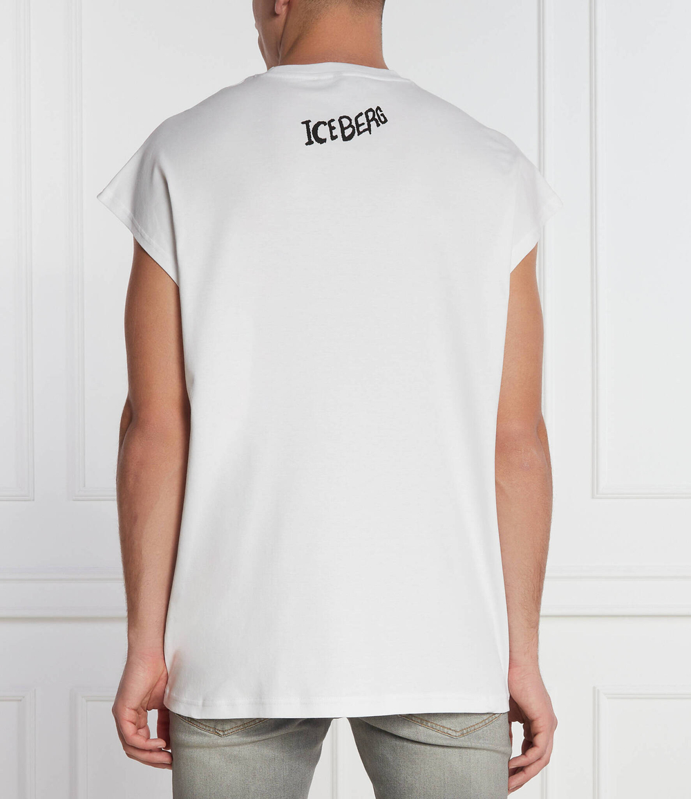 Футболка Iceberg - белый(242 I1P FC70 6307)