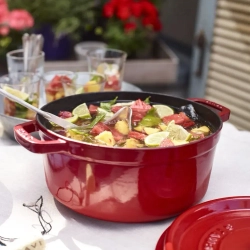 STAUB Чугунная кастрюля Cocotte 26см 4,6л черная (сорт II)
