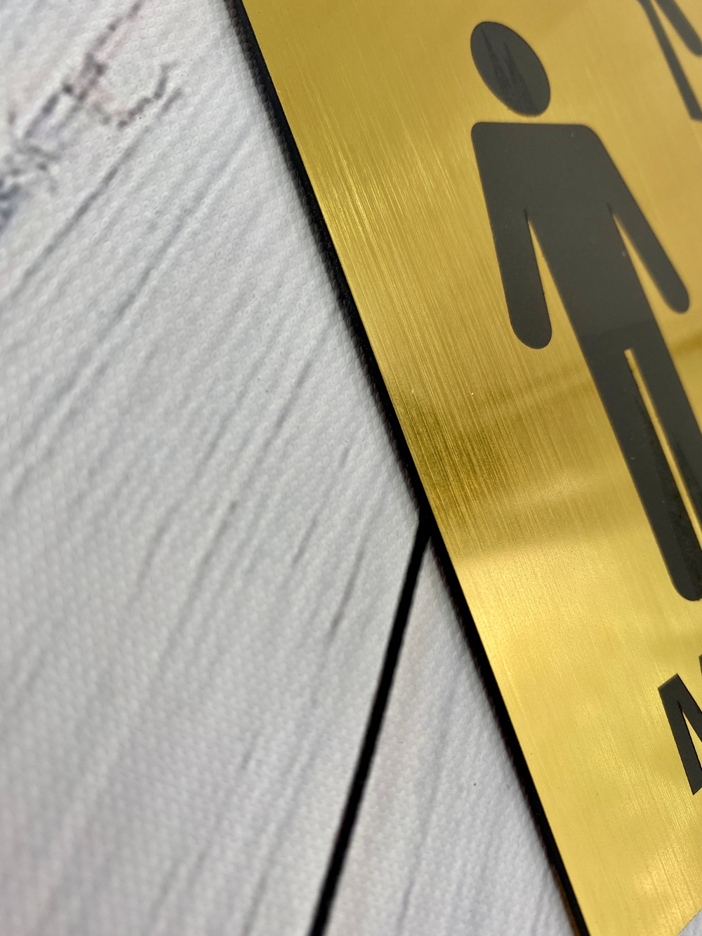 Комплект табличек для туалета WC - 04