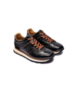 Кожаные кроссовки La Martina - черный(LFM242.071)