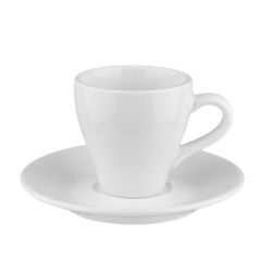 Кофейная пара 70 мл белая фарфор P.L. Proff Cuisine [6]