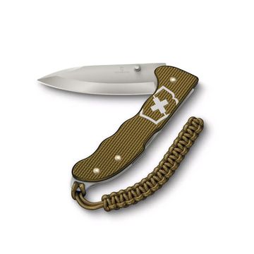 Нож Victorinox 0.9415.L24 Evoke Alox Limited Edition 2024 клинок из стали 1.4116, рукоять Оксидированный алюминиевый сплав Alox (Aluminium Oxide)