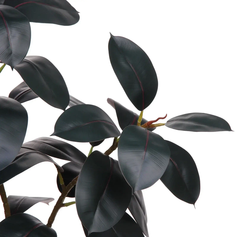 Дерево искусственное «Фикус эластика Абиджан» 130см в горшке