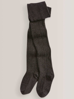 Колготки хлопковые для девочки Next 275-337, 3 шт., Темно-серый, Розовый, Бежевый