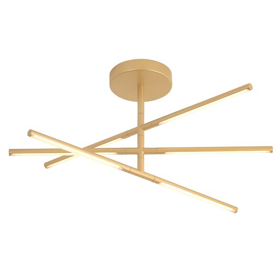 Потолочная светодиодная люстра Crystal Lux Largo PL32W D730 Gold