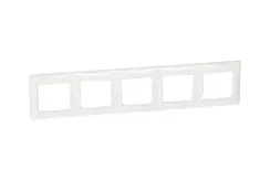 Рамка Legrand Valena 5-постовая белый 06804
