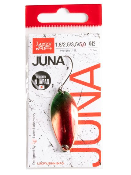 Блесна колеб. Lucky John JUNA длин.39мм/05,0г 042