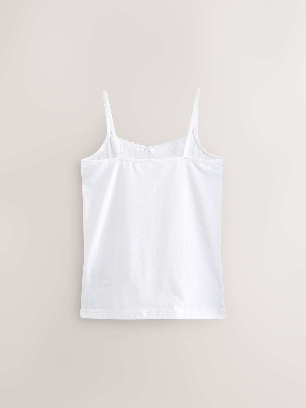 Майка на бретельках для девочки Next 641-576, 10шт., Белый