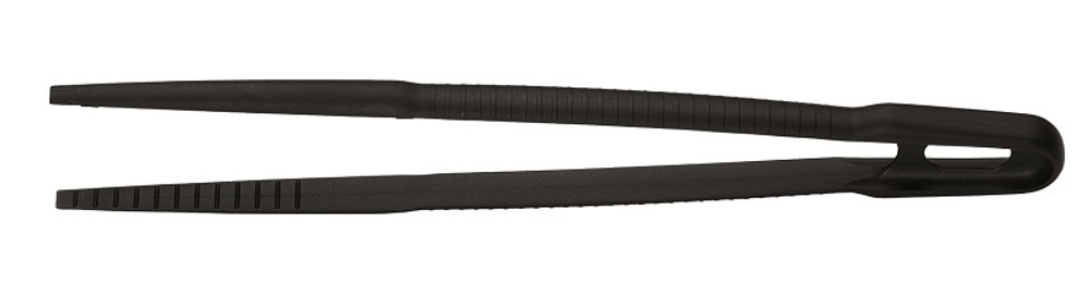 Щипцы (пинцет) 30,5 см. прямые нейлон (-40°C /+220°C), черные Abert /1/12/