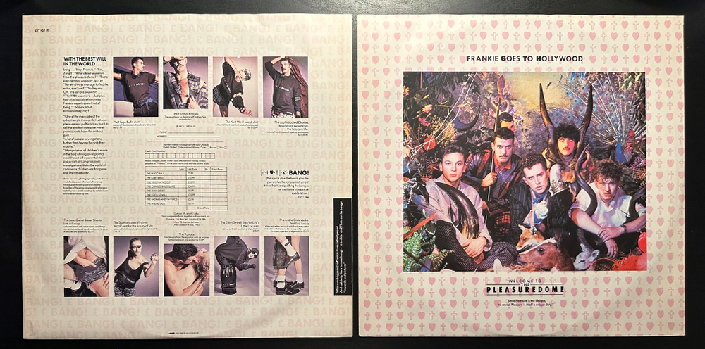 Frankie Goes To Hollywood ‎– Welcome To The Pleasuredome 2LP (Скандинавия 1984г.)