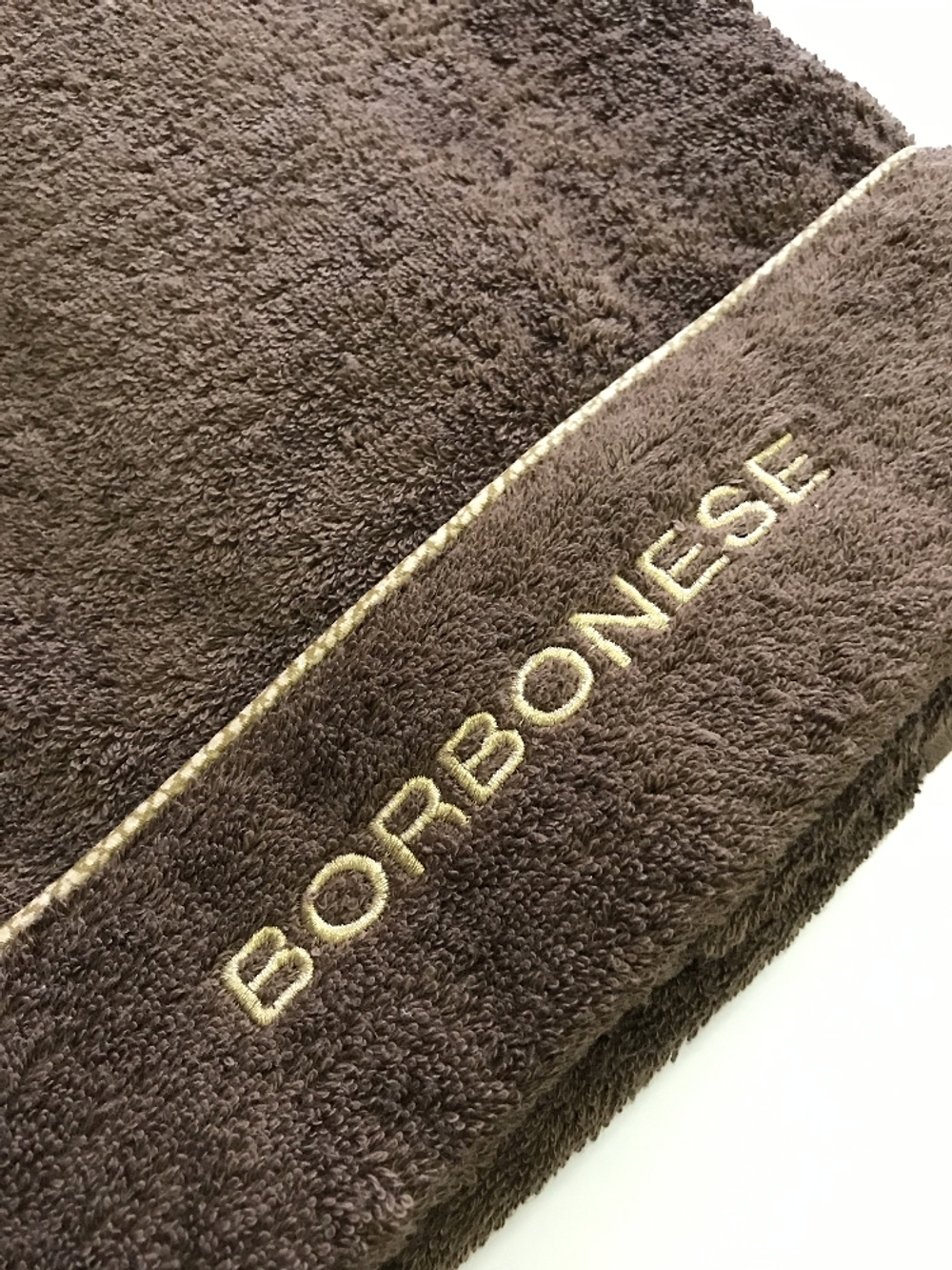 Набор полотенец 5шт Borbonese Classic Marrone 594 кофейный