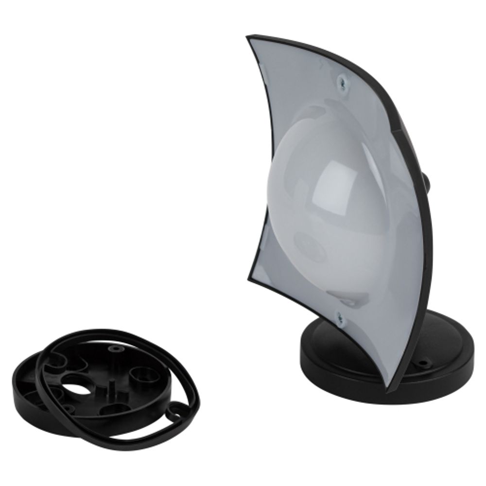 Садово-парковый светильник ЭРА ДБУ 07-8-004 Дели 4 черный 4 гранный IP44 светодиодный 8Вт 3000K | Садово-парковые светильники