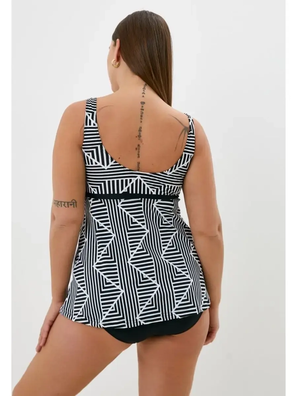 Купальник танкини раздельный большие размеры