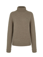 Свитер шоколадного цвета