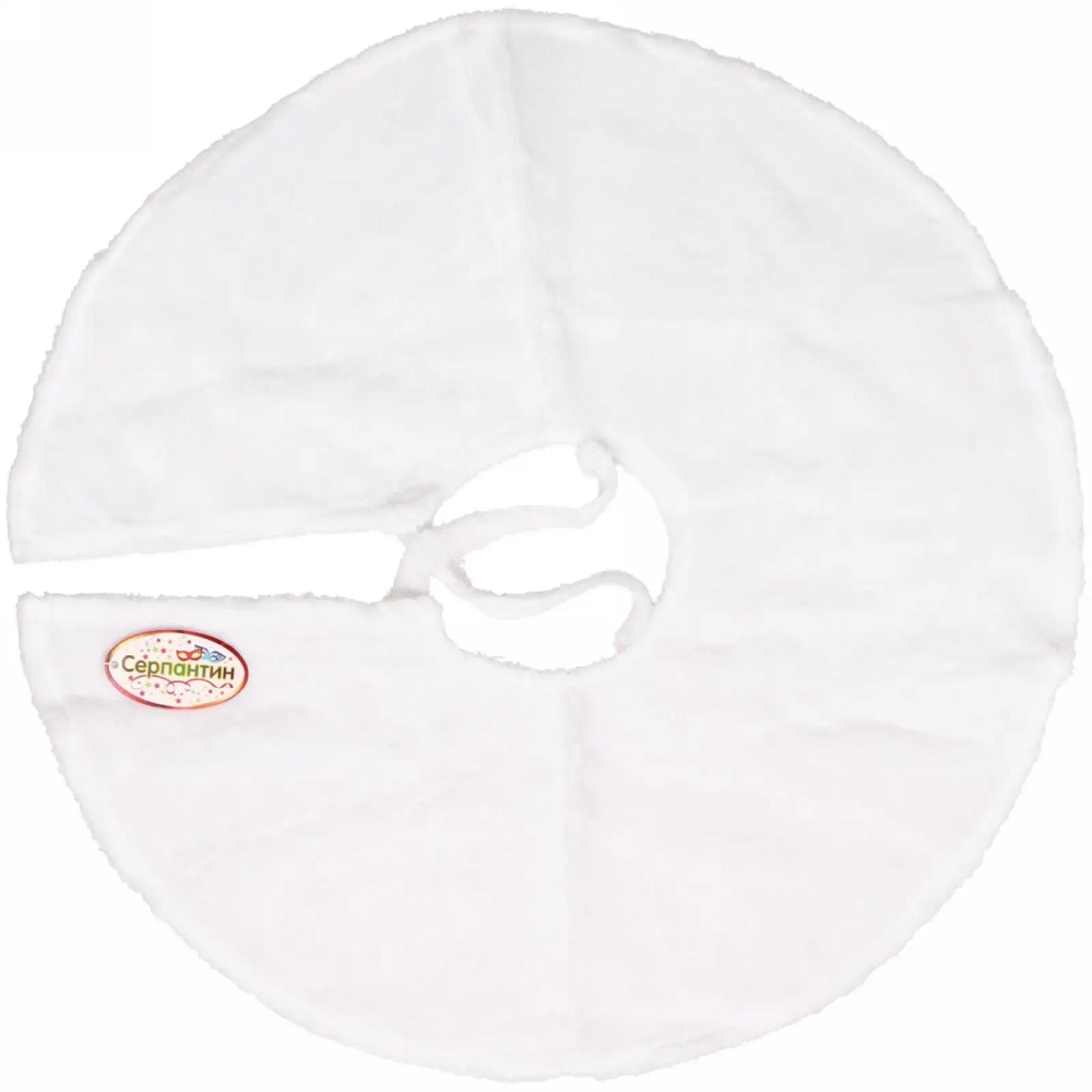 Коврик под елку 60 см «Белый снег»