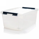 Контейнер универсальный с крышкой для хранения «ПРОФИ», прозрачный, 41*29,5*18,3см, 15л