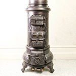 Высокая печь-буржуйка