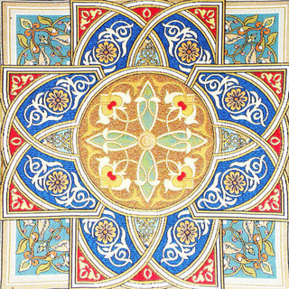 Ткань купон Латифия, 48x48 см