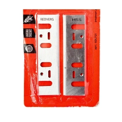 Нож для рубанка Redverg 110х29 мм быстрорежущая сталь (2 шт)